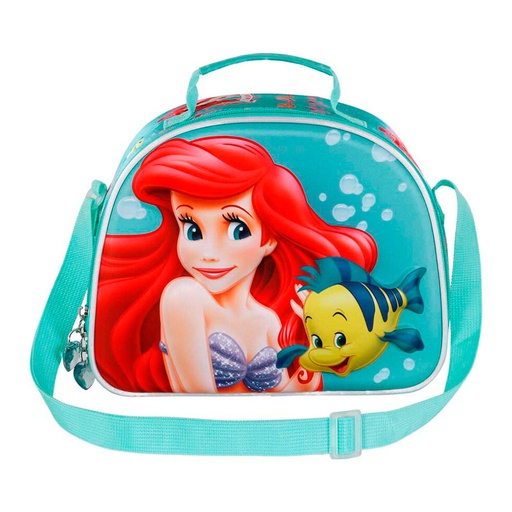 [8445118048155] Bolsa portameriendas 3D Sea Ariel La Sirenita Disney