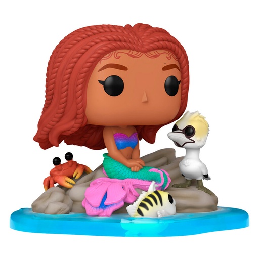 [889698707312] Figura POP Deluxe Disney La Sirenita Ariel & Friends