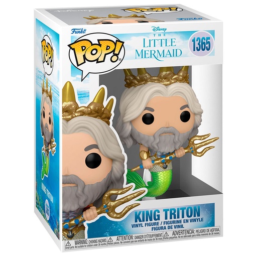 [889698707350] Figura POP Disney La Sirenita King Triton