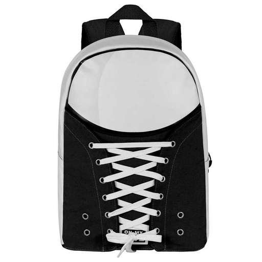 [8445118072204] Mochila Sneakers Black Oh My Pop! 43cm