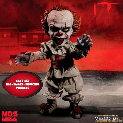 [696198430509] Peluche muñeco parlante Pennywise IT 38cm ingles