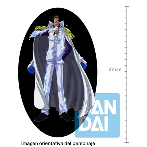 [4573102669940] Figura Ichibansho Kuzan Legendary Hero One Piece 27cm