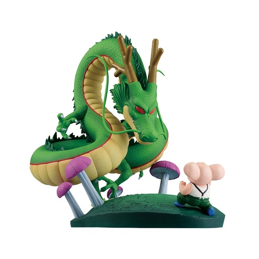 [4573102684677] Figura Ichibansho Oolong &#38; Shenron Dragon History II Dragon Ball 14cm