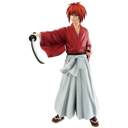 [4573102689047] Figura Ichibansho Kenshin Himura Meiji Swordsman Romantic Story Rurouni Kenshin 24cm