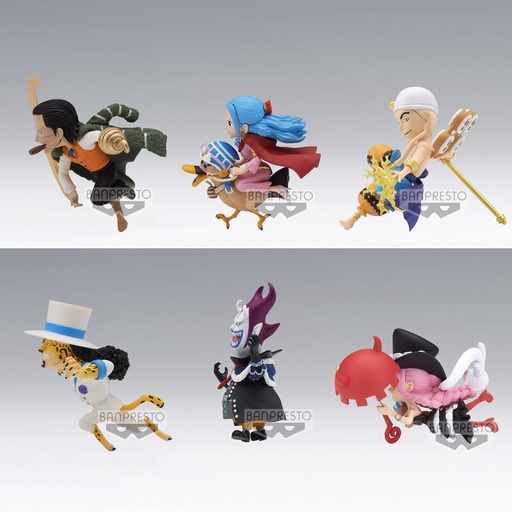 [4983164183993] Figura World Collectable Landscapes vol.6 The Great Pirates 100 One Piece 7cm surtido