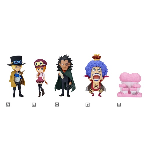 [4983164290912] Figura world collectable Kamabakka Kingdom 01 One Piece 7 cm surtido
