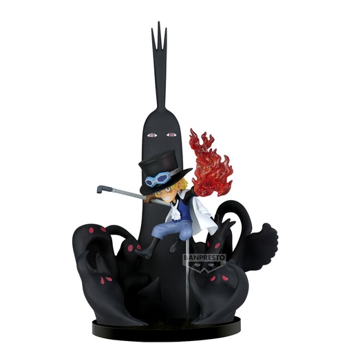 [4983164292022] Figura world collectable Sabo &#38; Five Elders One Piece 14cm