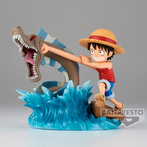 [4983164884067] Figura Monkey D Luffy vs Local Sea Monster Log Stories One Piece 7cm