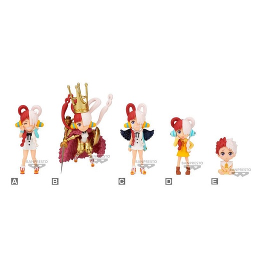 [4983164885132] Figura World Collectable Film Red One Piece 7cm surtido