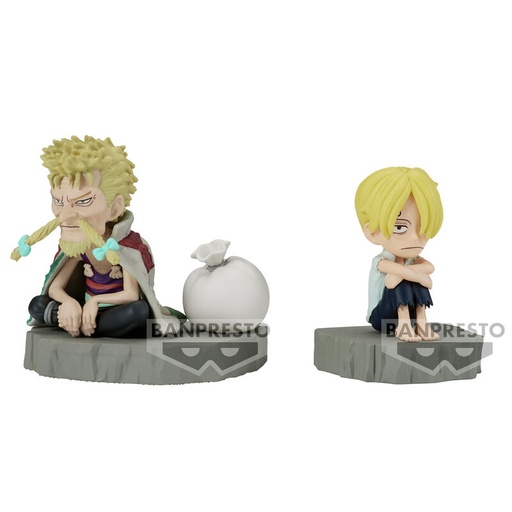 [4983164889000] Figura Sanji & Zeff World Collectable Stories One Piece 6cm