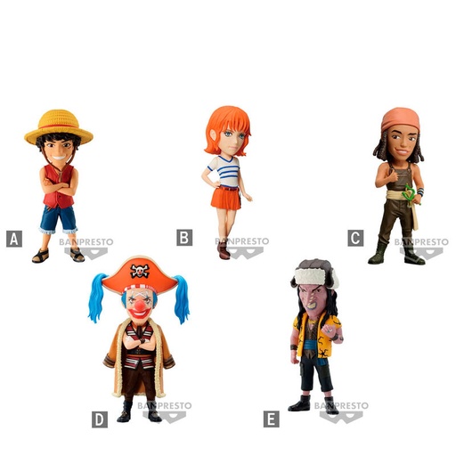 [4983164889949] Figura world collectable Netflix vol.1 One Piece 7cm
