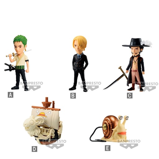 [4983164891232] Figura world collectable vol.2 Netflix One Piece 7cm