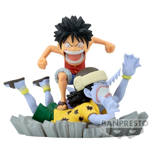 [4983164892109] Figura Luffy vs Arlong WCF Log Stories One Piece 7cm