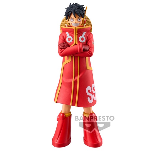 [4983164894806] Figura Monkey D Luffy Grandline Series One Piece 16cm