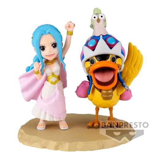 [4983164895599] Figura world collectable Log Series Nefeltari Vivi & Karoo One Piece 7cm