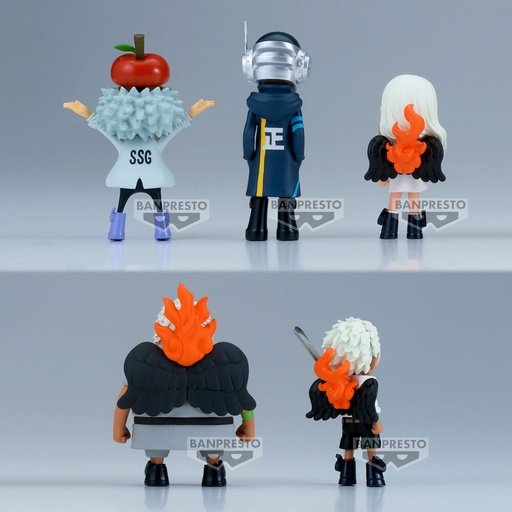[4983164896572] Figura world collectable Egghead 3 One Piece 7cm surtido