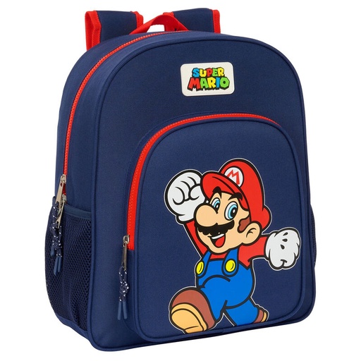 [8412688557318] Mochila World Super Mario Bros 38cm adaptable