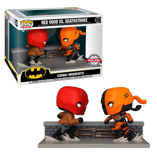 [889698488860] Figura POP DC Comics Red Hood vs Deathstroke Exclusive