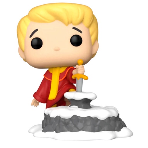 [889698491501] Figura POP Deluxe Disney La espada en la piedra Arthur Pulling Excalibur Exclusive