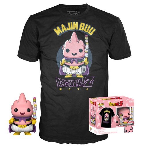 [889698564175] Set figura POP & Tee Dragon Ball Z Majin Buu Exclusive