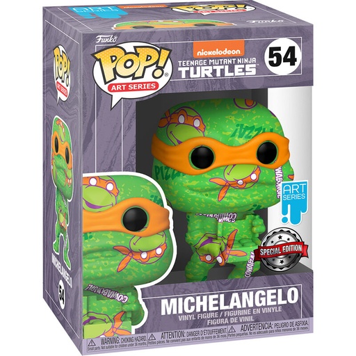 [889698579292] Figura POP Tortugas Ninja 2 Michelangelo Exclusive