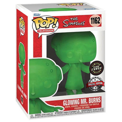 [889698581776 Chase] Figura POP Simpsons Glowing Mr.Burns Exclusive Chase