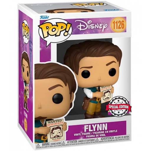 [889698582490] Figura POP Disney Enredados Flynn Exclusive