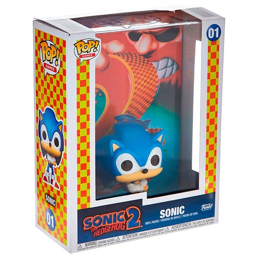 [889698591775] Figura POP Game Cover Sonic Exclusive