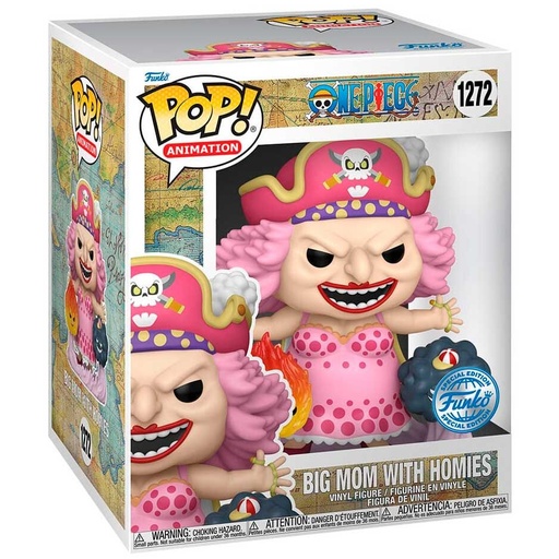 [889698627009] Figura POP Super One Piece Big Mom with Homies Exclusive