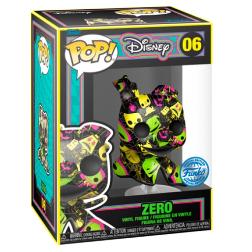 [889698649636] Figura POP Arts Series Disney Pesadilla Antes de Navidad Zero Exclusive