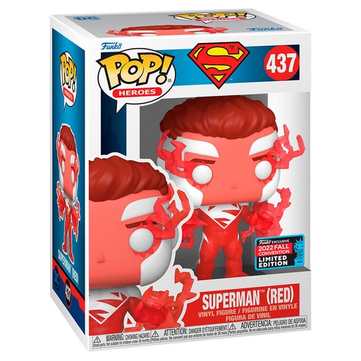 [889698652063] Figura POP DC Comics Superman - Superman Red Exclusive