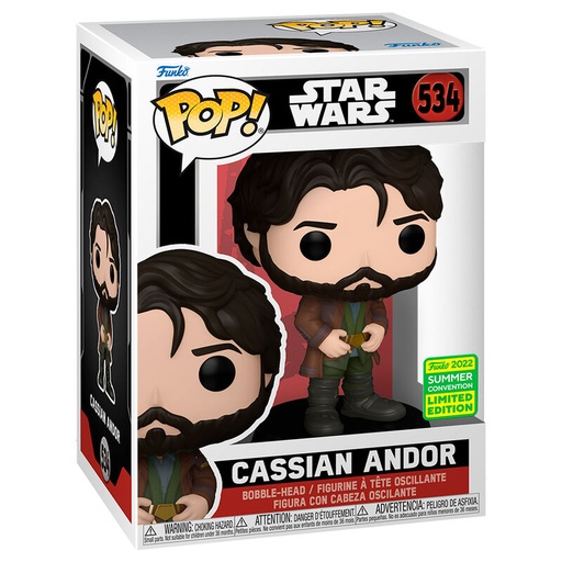 [889698653336] Figura POP Star Wars Cassian Andor Exclusive
