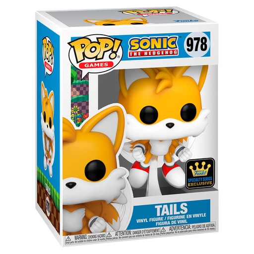[889698826174 C6] Figura POP Sonic The Hedgehog Tails Exclusive 