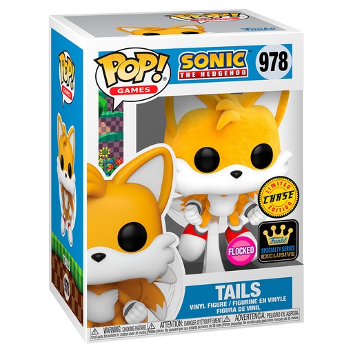 [889698826174 Chase] Figura POP Sonic The Hedgehog Tails Exclusive Chase
