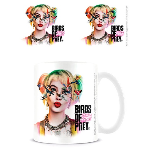 [5050574258555] Taza Harley Quinn Seeing Stars Birds of Prey DC Comics