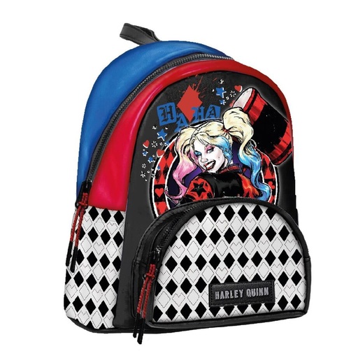 [8445484515114] Mochila casual Harley Quinn DC Comics 25cm