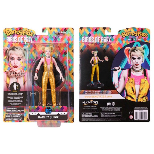 [849421007096] Figura Maleable Bendyfigs Harley Quinn DC Comics 19cm
