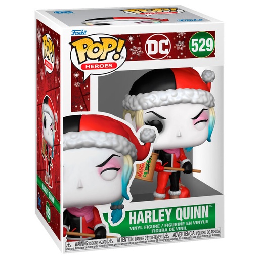 [889698800297] Figura POP DC Comics Harley Quinn Holiday