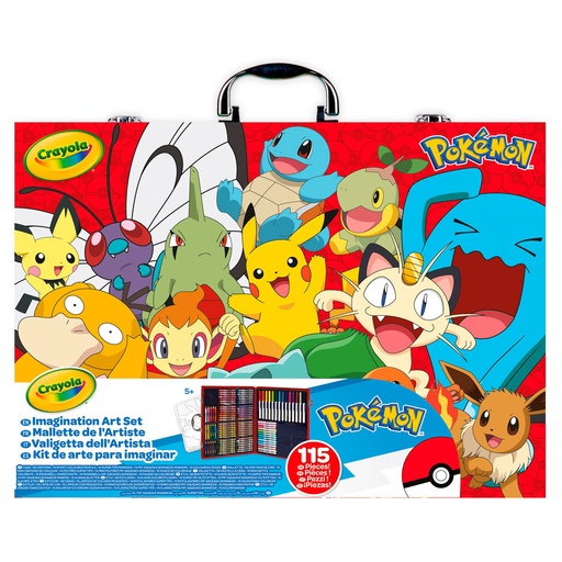 [071662029319] Maletin artista Pokemon Crayola