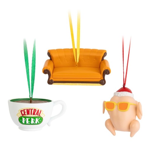 [8435497289805] Set 3 Adornos Navidad Friends
