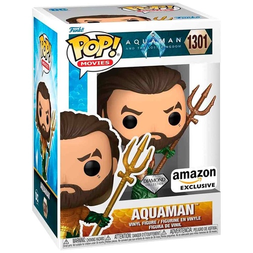 [889698681872] Figura POP DC Comics Aquaman and the Lost Kingdom - Aquaman Exclusive