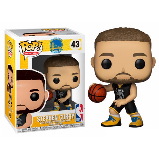 [889698344494] Figura POP NBA Warriors Stephen Curry