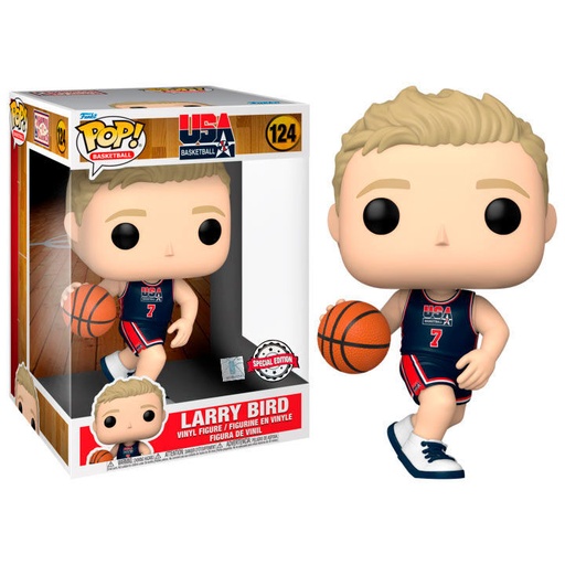 [889698589017] Figura POP NBA Larry Bird 1992 Team US Navy Jersey Exclusive 25cm