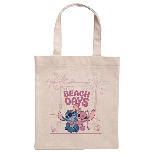 [3609088285377] Bolsa shopping Beach Days Angel &#38; Stitch Disney