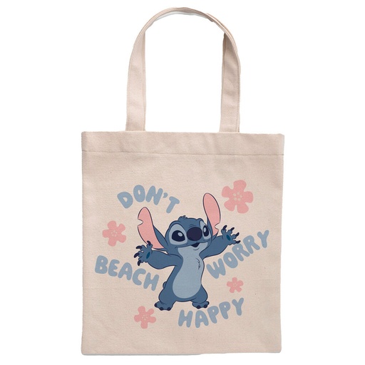 [3609088285384] Bolsa shopping Don&#39;t Worry Beach Happy Stitch Disney