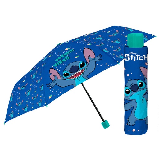 [8015831754277] Paraguas plegable manual Stitch Disney 50cm