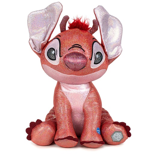 [8425611319570] Peluche Leroy Stitch Glitter 100th Anniversary Disney 28cm