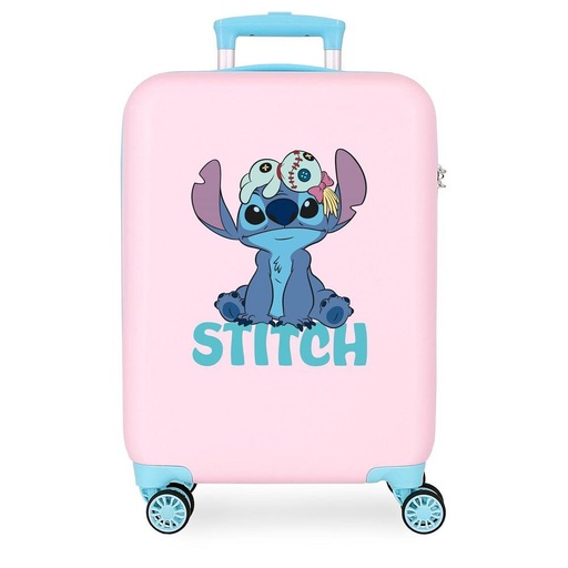 [8435692775585] Maleta trolley ABS In the World Stitch Disney 55cm
