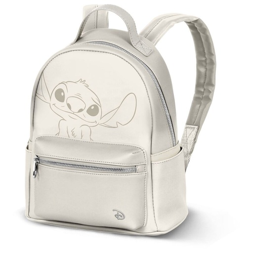 [8445118081473] Mochila Cream Stitch Disney 29cm