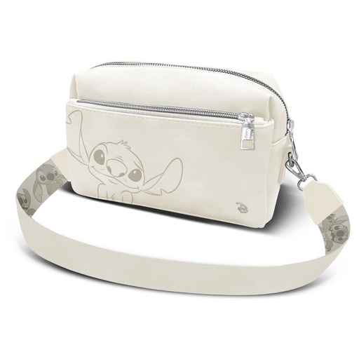 [8445118081480] Bolso bandolera Cream Stitch Disney